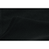 A black cooling towel with a textured surface, featuring stitched edges and a subtle logo.