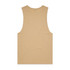 A tan singlet tank top with a smooth texture and a simple design. The top has no visible logos or branding.