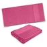 A pink Marina Terry Towel, featuring a smooth texture and a folded design, with a contrasting panel.