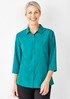 Womens Florence Plain 3/4 Sleeve Shirt