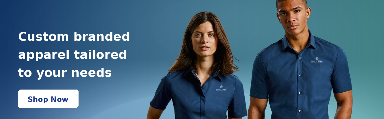 Image of Supply Crew shirts worn by people