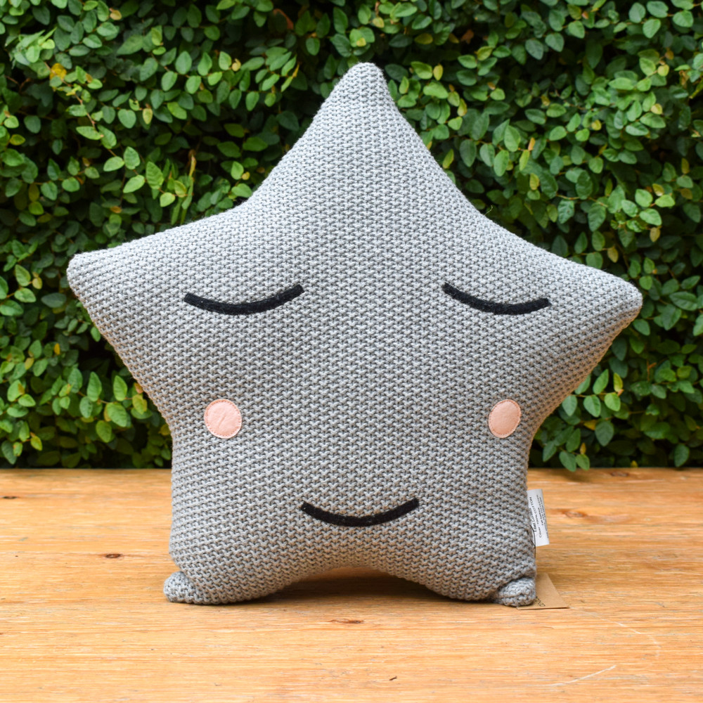 Adorable and cozy this rosy cheeked star is sure to make you smile. 