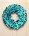 Turquoise Lacquer

Each leaf is hand chosen to piece together one of these beautiful wreaths. The magnolia leaves dry beautifully so you can continue to enjoy them for seasons to come. 
