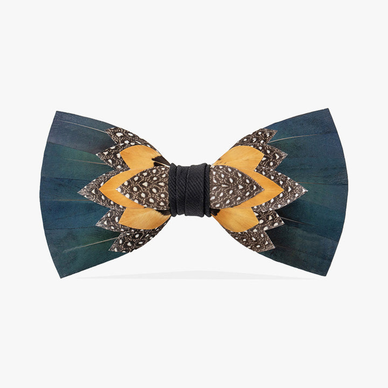 Brackish Feathered Bowtie | Hearth and Soul