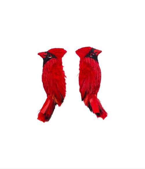 Cardinal Earring