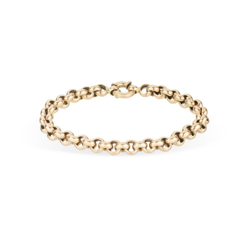 Adina Rolo Chain Bracelet - 14K