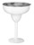 White 

This 8 oz double walled margarita glass is the perfect drink ware by the pool or at the beach to keep you margarita or favorite drink chilled! Stainless steel, includes triton lid, BPA free, holds ice up to 24 hours. 
