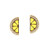 Lemon Slice Stud Earrings