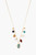 The perfect piece for layering, this multi charm necklace has an assortment of semi-precious and freshwater pearl charms delicately hung on an 18k gold plated sterling silver chain. 
- Lobster Clasp with Extender 
- 18k Gold Plated Sterling Silver
Charms Include:
- 18k Gold Plated Sterling Silver Coin
- Faceted Black Onyx 
- Rainbow Moonstonre
- Hessonite
- Mexican Turquoise
- White Keshi Pearl
- 18k Gold Plated Sterling Silver Bee