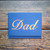 Gold Leaf Card - Love 10 - Dad - Navy Blue