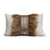 Linen Pillow w/ Ostrich Trim