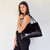 Edie Tote - Black Croc