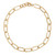 Ellipse Necklace - Gold