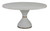 Parrot Dining Table - Country White Oak + Brass