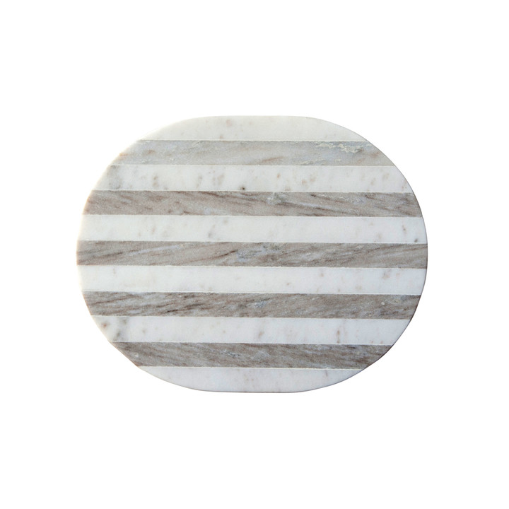 Two-Tone Marble Cheese Board