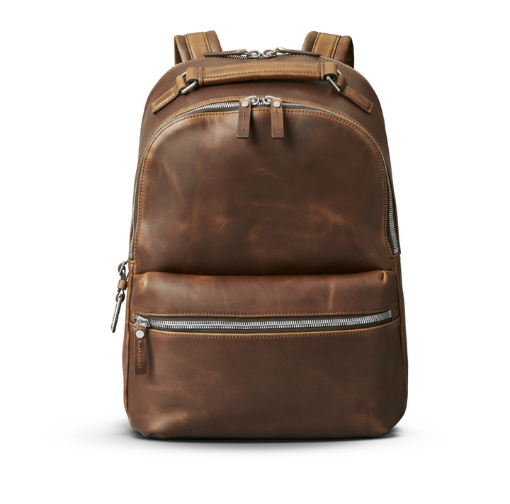 Runwell Navigator Leather Backpack 