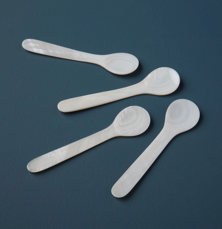 Large Seashell Spoons - Set of 4