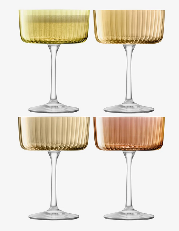 Gems Champagne/Cocktail | Set/4 