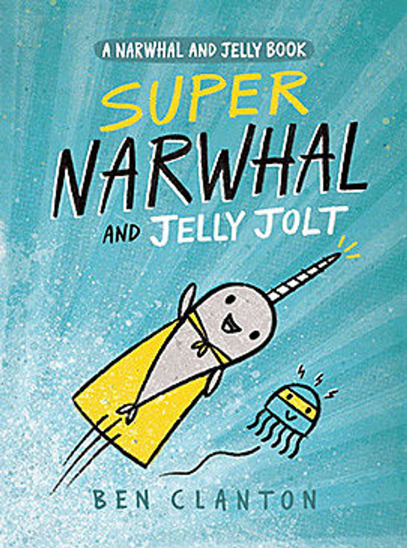 Happy-go-lucky Narwhal and no-nonsense Jelly find their inner superheroes in three new under-the-sea adventures. In the first story, Narwhal reveals his superhero alter-ego and enlists Jelly to help him figure out what his superpower is. Next, Narwhal uses his superpower to help a friend find his way back home. In the third story, Jelly's feeling blue and Narwhal comes to the rescue.