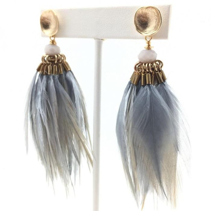 Brinson Feather Earrings