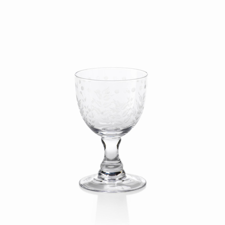 Bring an elegant touch to your next gathering by serving your guests in these classic glasses. Its unique floral design makes a great addition to your glassware collection. 