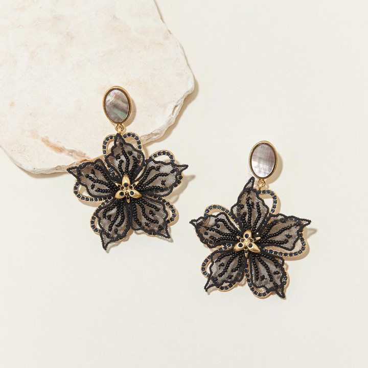 Iris Drop Earring