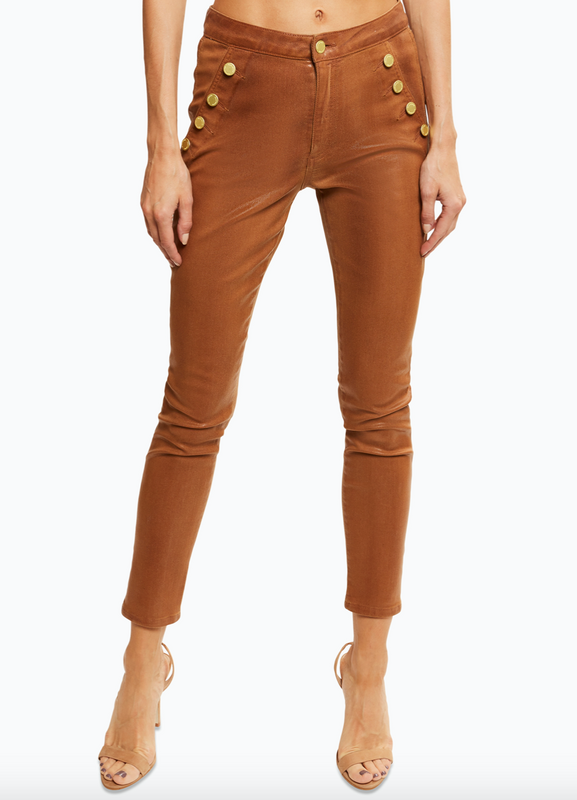 Coated Helena Skinny Pant