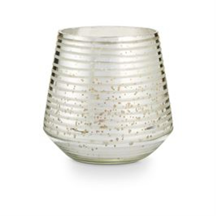 Balsam Etched Glass Candle