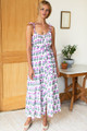 India Button Front Sundress 