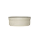 Stoneware Pet Bowl - Black Rim