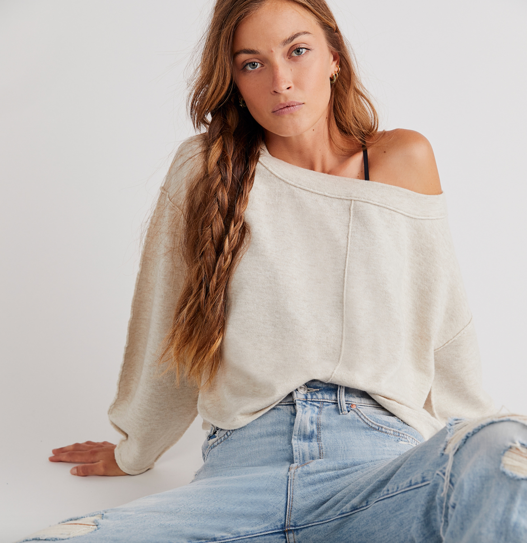 Off The Shoulder Sweater Free People