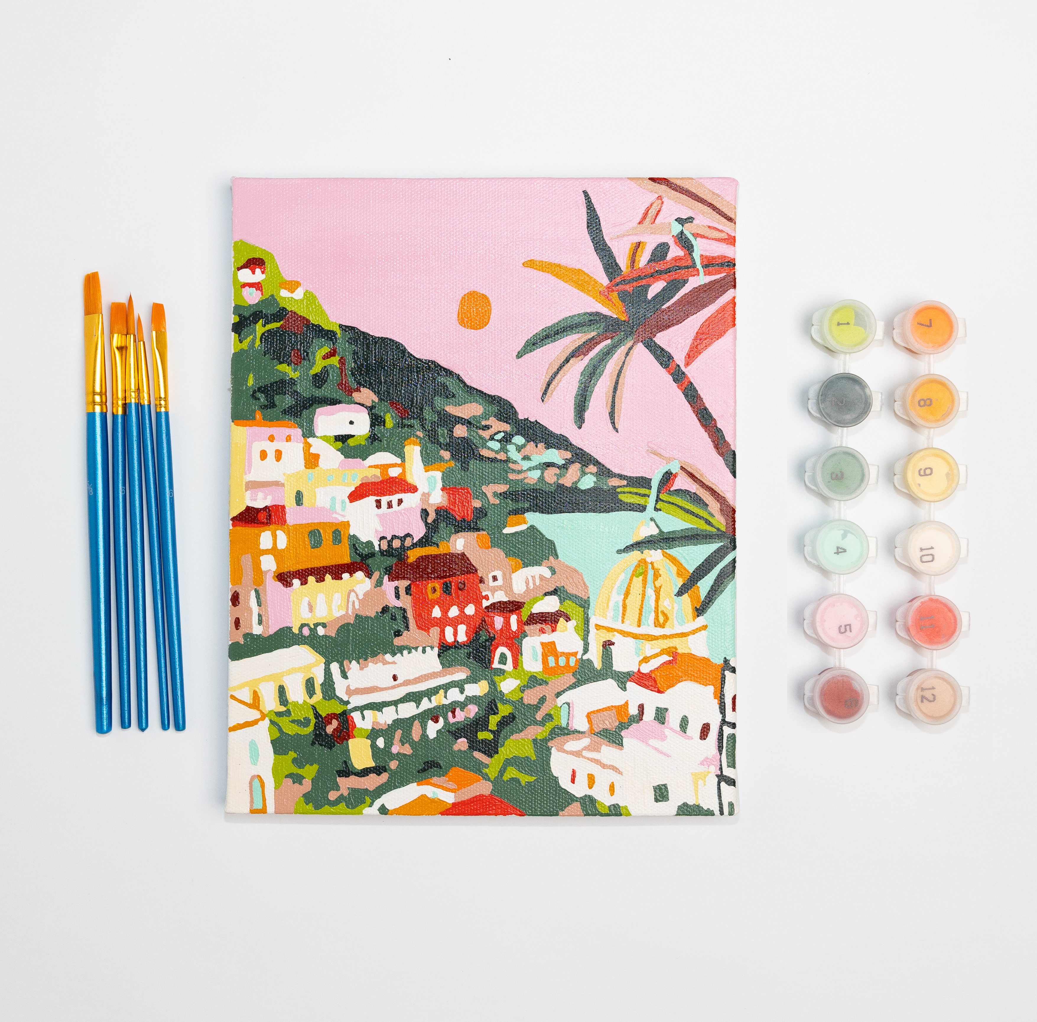 Beach Day by Hebe Studio Paint by Numbers Framed Mini – Paint Anywhere Store