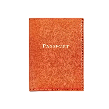 Leather Passport Holder - Hearth and Soul