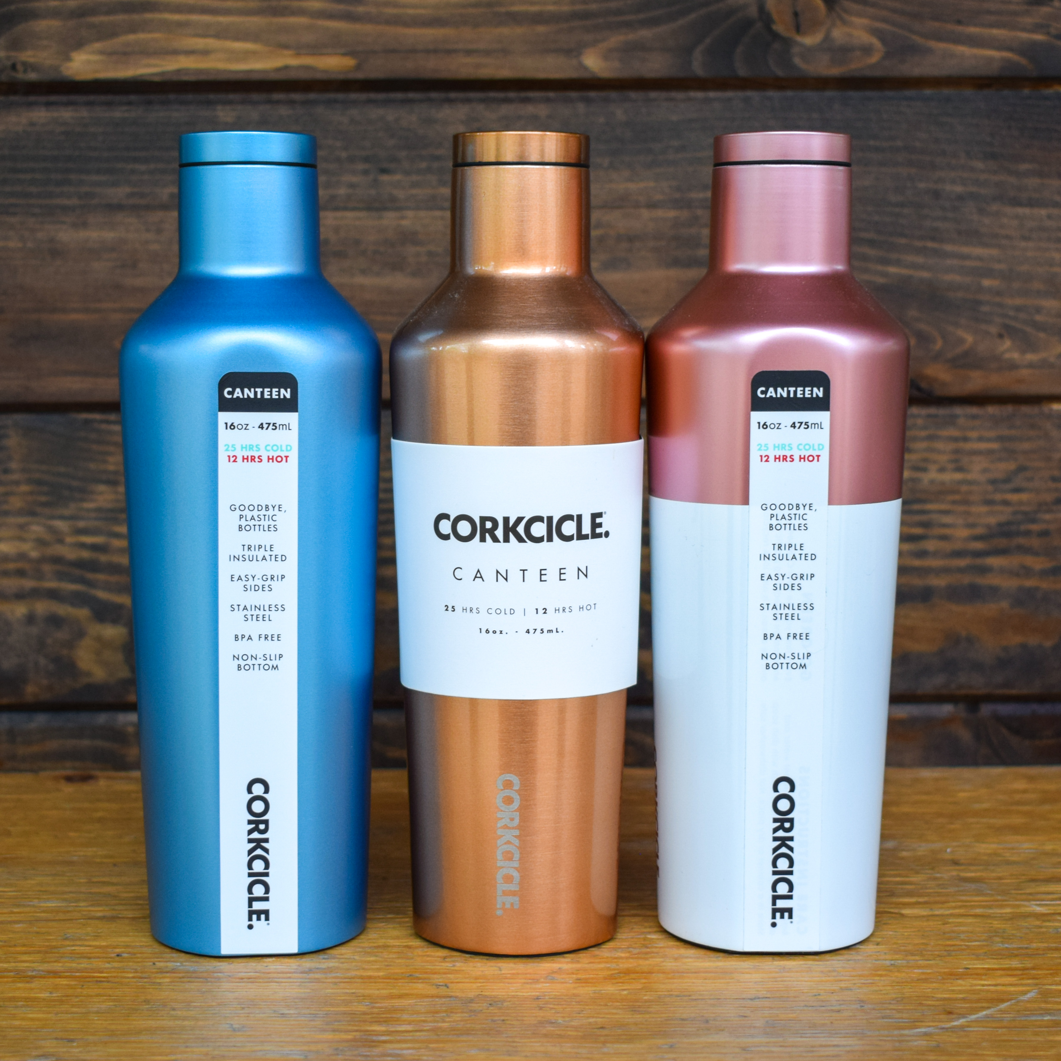 Corkcicle Canteen 25oz.- Gunmetal