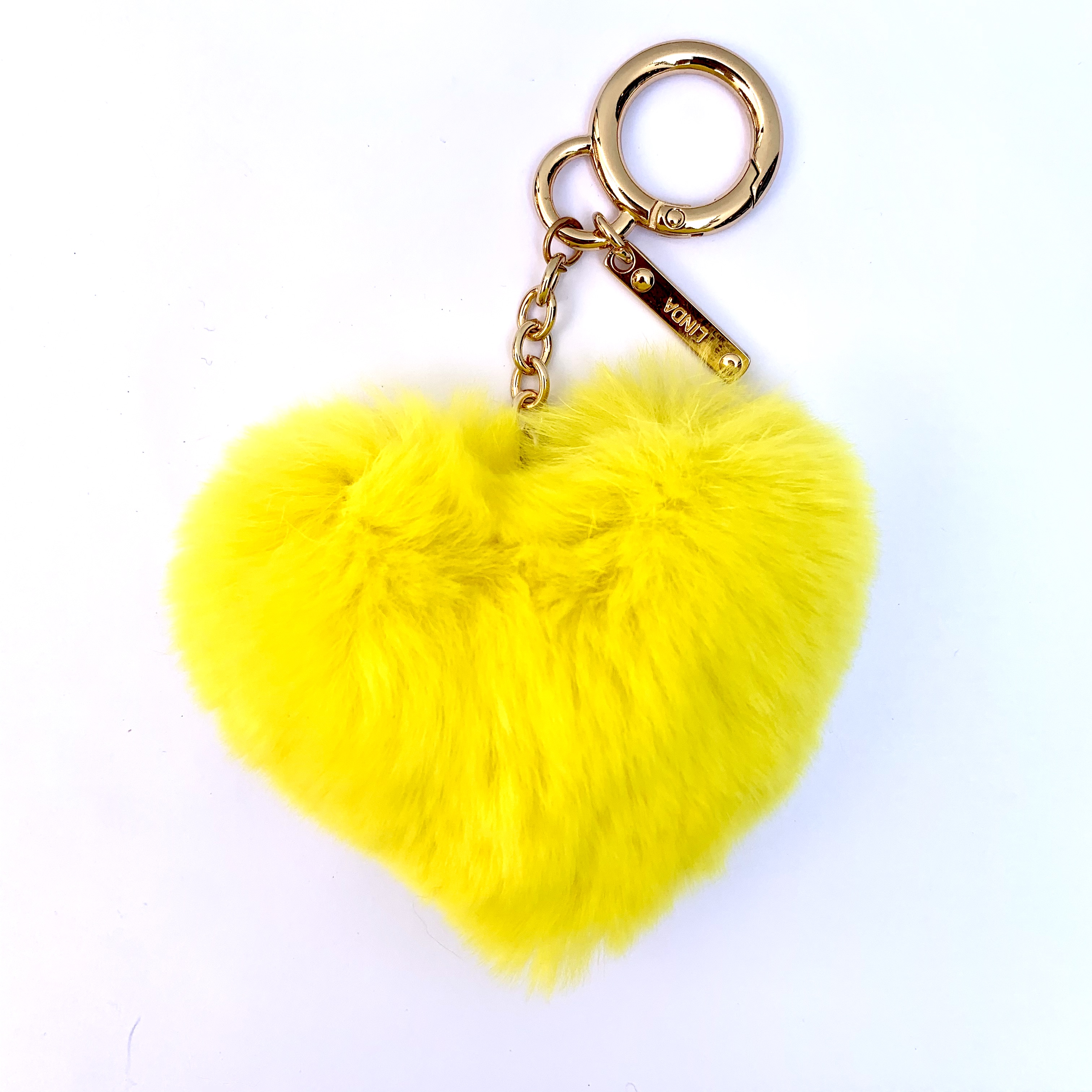 Red Rex Rabbit Heart Purse Charm/Key Chain – York Furrier