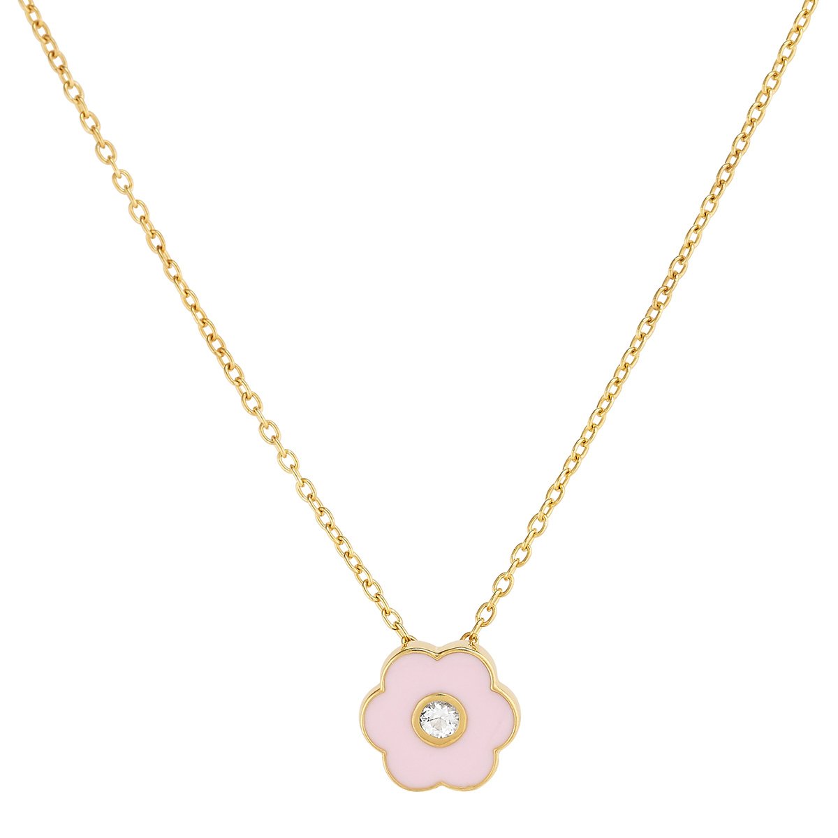 ASHA Enamel Flower Necklace | Hearth and Soul