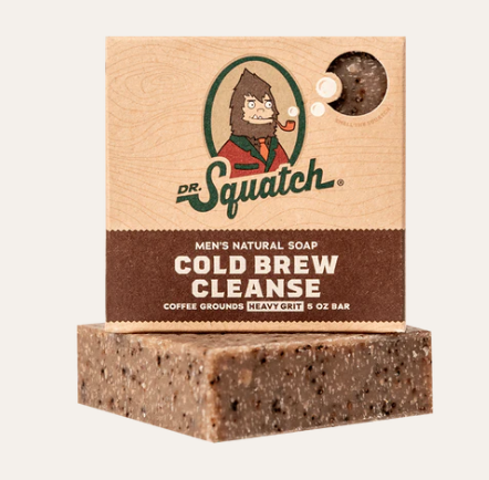 Dr. Squatch All Natural Bar Soap for Men 3 Bar Variety Pack Pine Tar Cedar  Citrus and Alpine Sage