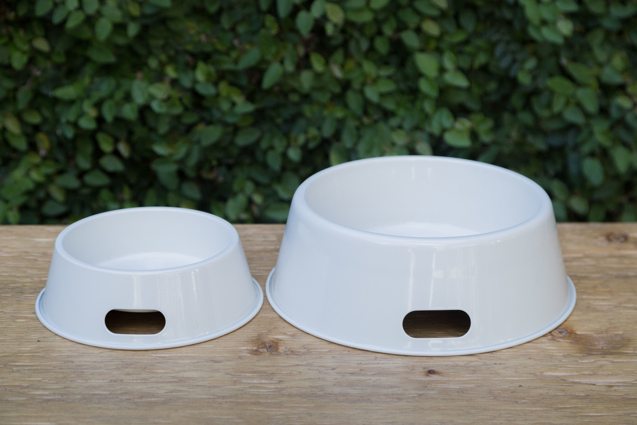 Enamelware Dog Bowls I Harry Barker - Olive