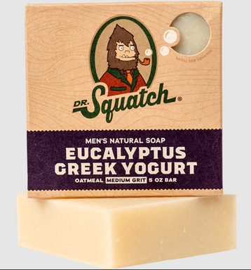 Dr. Squatch Mens Cedar Citrus Soap – Natural Exfoliating Soap Bar