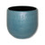 Gabriel pot round blue - h33xd38cm