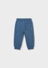 Mayoral Boy Basic Cuffed Fleece Trousers - Indigo (704-51)