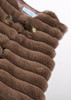 Abel & Lula Girl Fur Vest - Truffle (5870-6)