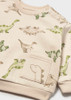 Mayoral Boy Patterned Pullover - Light Taupe (2416-95)
