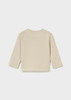 Mayoral Boy Long Sleeve T-shirt Cart - Stone (2012-95)