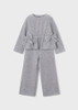 Mayoral Girl Knit Pants Set - Mix Gray (4530-94)