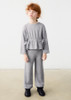 Mayoral Girl Knit Pants Set - Mix Gray (4530-94)