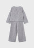 Mayoral Girl Knit Pants Set - Mix Gray (4530-94)