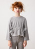 Mayoral Girl Knit Pants Set - Mix Gray (4530-94)
