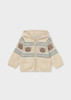 Mayoral Infant Boy Jacquard Knitting Pullover - Heather Stone (2380-73)