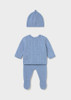 Mayoral Infant Boy Leg Warmer & Hat Set - Vivid Rain (2503-52)